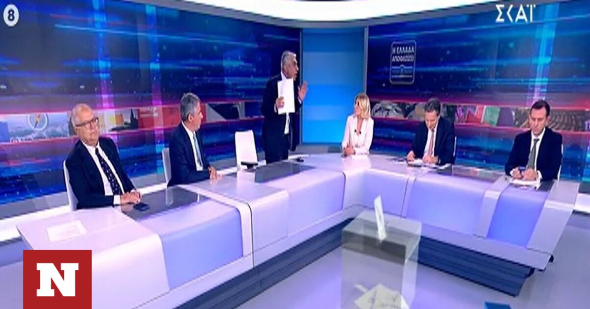 Elections 2023: “Massacre” at SKAI with George Tsipras, Kozionis, Sabanidou and Lambsias – Newsbomb – News