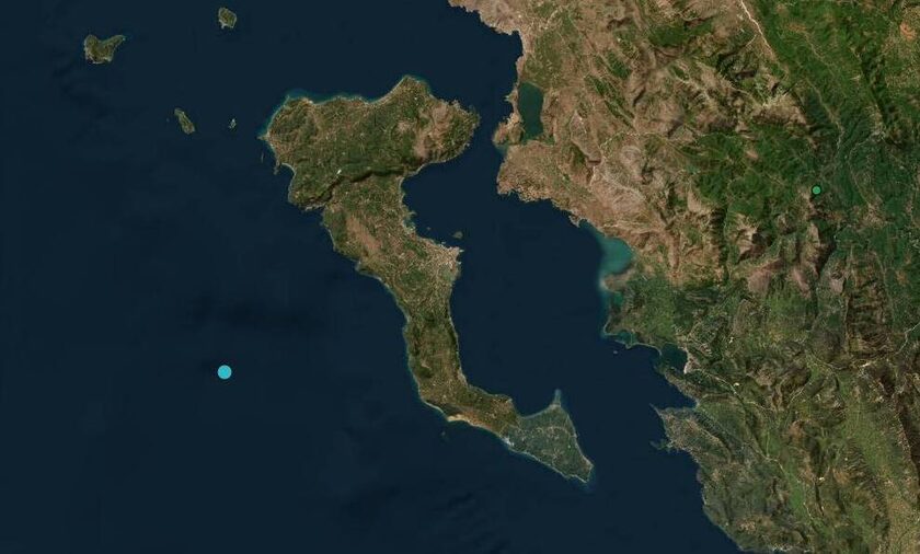 Σεισμός 3,2 ρίχτερ στην Κέρκυρα