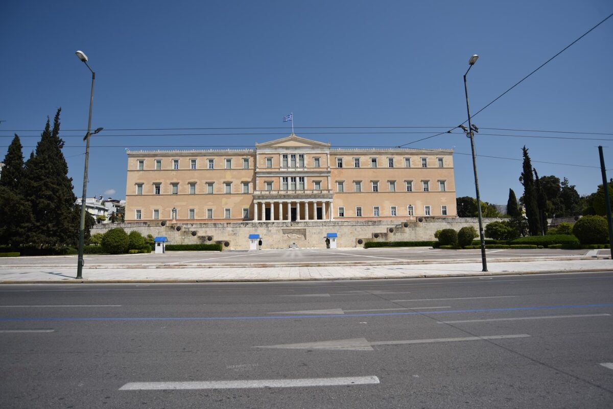 Σύνταγμα Αθήνα lockdown