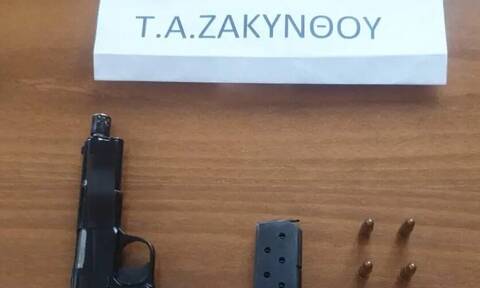 Ζάκυνθος: Συνέληφθη 44χρονος στον Λαγανά για παράνομη οπλοφορία