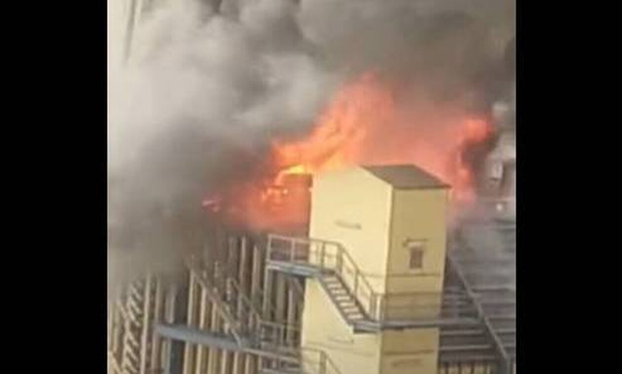 Τουρκία: Μεγάλη φωτιά ξέσπασε σε θερμοηλεκτρικό εργοστάσιο στο Καχραμανμαράς