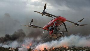 Ασπρόπυργος: Πυρκαγιά σε χαμηλή βλάστηση - Μεγάλη πυροσβεστική επιχείρηση με drones
