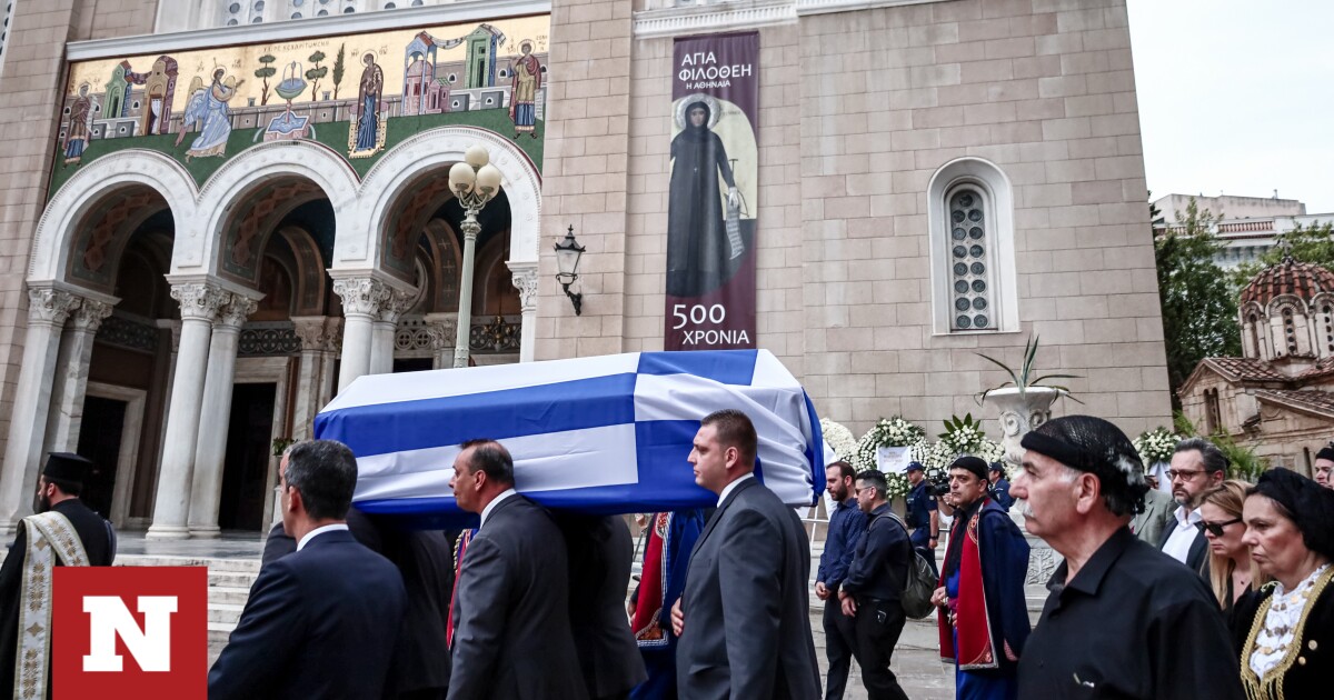 Yannis Markopoulos: Emotions in the final farewell with the presence of Sakellaropoulos, Mitsotakis and Androulakis – Newsbomb – News